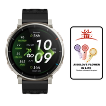 Load image into Gallery viewer, Amazfit Active 3 Premium Fitness Smartwatch Apex Silver