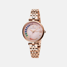 Load image into Gallery viewer, Black By Blue Brave Crescent Moon (32mm) Pink Dial 4B11128