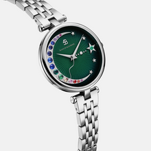 Load image into Gallery viewer, Black By Blue Brave Crescent Moon (32mm) Green Dial 4B11126