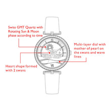 Load image into Gallery viewer, Black By Blue Brave Swan Lovers (34mm) 4B11111