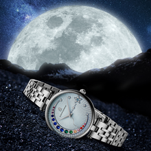 Load image into Gallery viewer, Black By Blue Brave Crescent Moon (32mm) Blue Dial 4B11125