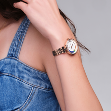 Load image into Gallery viewer, Black By Blue Brave Crescent Moon (32mm) Ivory Dial 4B11127