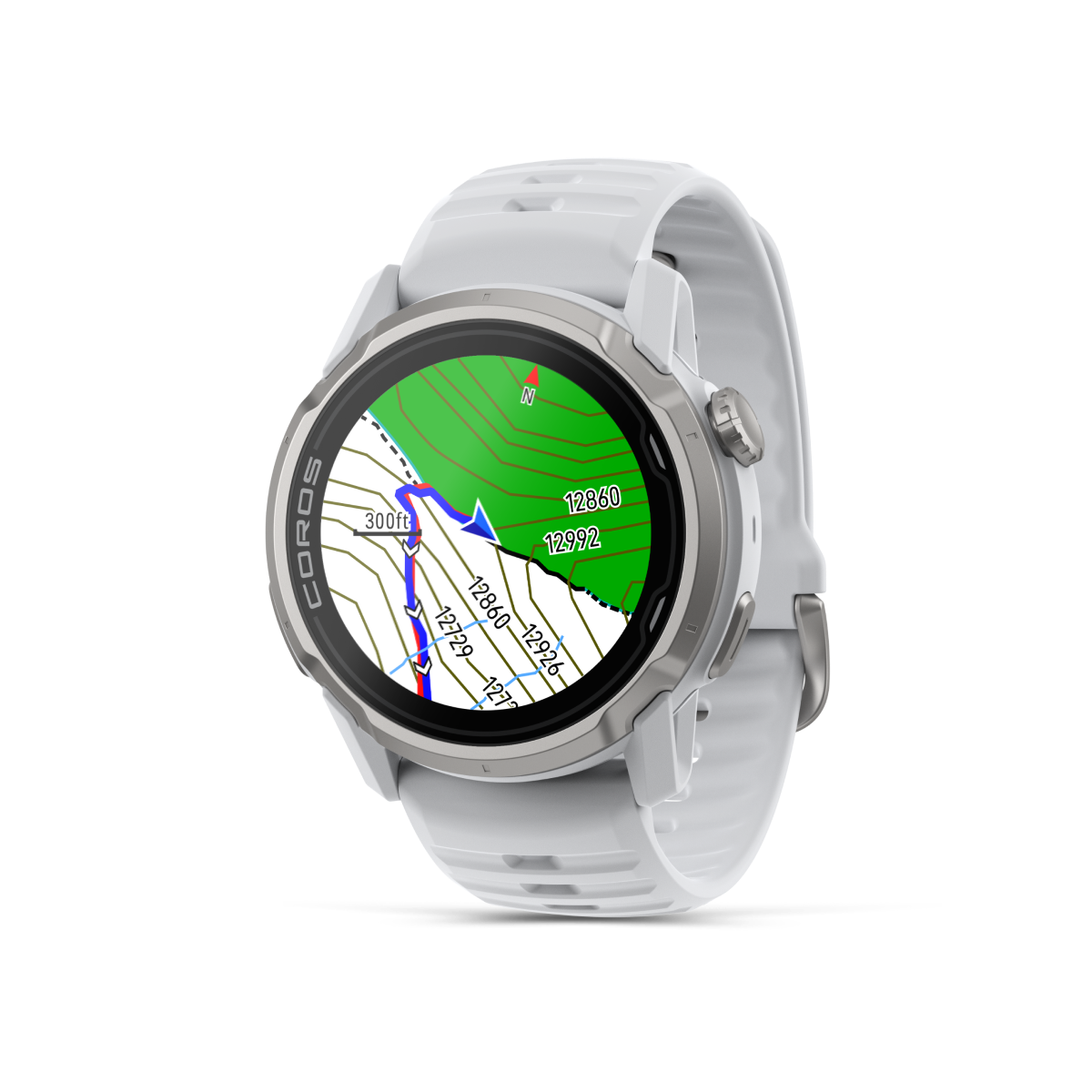 Coros APEX 4 42mm White – Advance Lap Watches