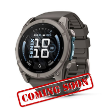 Load image into Gallery viewer, Garmin Fenix 9 – 47 mm Titanium with Pebble Gray Silicone Band