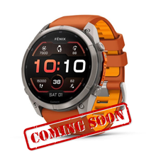 Load image into Gallery viewer, Garmin Fenix 9 Pro – 51 mm Titanium with Autumn Orange/Spark Orange Silicone Band