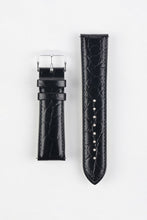Load image into Gallery viewer, Hirsch CROCOGRAIN Crocodile Embossed Leather Watch Strap 20mm