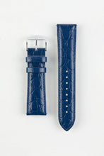 Load image into Gallery viewer, Hirsch CROCOGRAIN Crocodile Embossed Leather Watch Strap 20mm