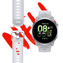 Load image into Gallery viewer, Coros Pace 4 Aluminum Cloud White Silicone