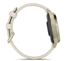 Load image into Gallery viewer, Garmin Lily 2 Active Lunar Gold with Bone Silicone Band (PRE-ORDER)