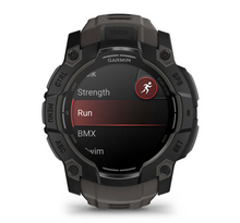 Load image into Gallery viewer, Garmin Instinct 3 AMOLED Black with Charcoal Band - 50mm