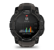 Load image into Gallery viewer, Garmin Instinct 3 AMOLED Black with Charcoal Band - 50mm