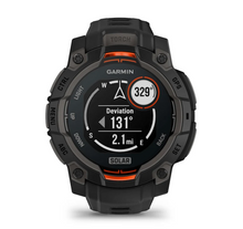 Load image into Gallery viewer, Garmin Instinct 3 SOLAR Black with Black Band - 45mm