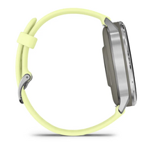 Load image into Gallery viewer, Garmin Venu 4 - 45mm Silver with Citron Silicone band