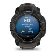Load image into Gallery viewer, Garmin Instinct 3 AMOLED Black with Charcoal Band - 50mm