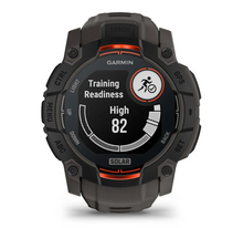 Load image into Gallery viewer, Garmin Instinct 3 SOLAR Black with Charcoal Band - 50mm (Pre-order)