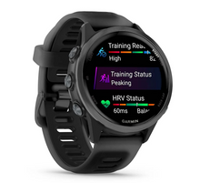 Load image into Gallery viewer, Garmin Forerunner 570 - 42mm Slate Gray Aluminum with Translucent Black/Black Band
