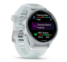 Load image into Gallery viewer, Garmin Forerunner 570 - 42mm Cloud Blue Aluminum with Translucent Whitestone/Cloud Blue Band