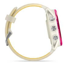 Load image into Gallery viewer, Garmin Forerunner 570 - 42mm Raspberry Aluminum with Translucent Bone/Mango Band