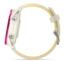 Load image into Gallery viewer, Garmin Forerunner 570 - 42mm Raspberry Aluminum with Translucent Bone/Mango Band