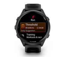 Load image into Gallery viewer, Garmin Forerunner 570 - 47mm Slate Gray Aluminum with Translucent Black/Black Band (Pre-order)