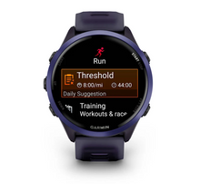 Load image into Gallery viewer, Garmin Forerunner 570 - 47mm Indigo Aluminum with Translucent Imperial Purple/Indigo Band