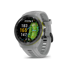 Load image into Gallery viewer, Garmin Approach S70 (42mm) Black Ceramic Bezel with Powder Gray Silicone Band
