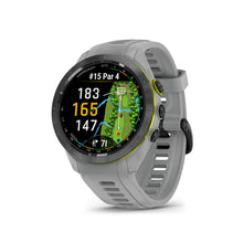 Load image into Gallery viewer, Garmin Approach S70 (42mm) Black Ceramic Bezel with Powder Gray Silicone Band