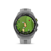 Load image into Gallery viewer, Garmin Approach S70 (42mm) Black Ceramic Bezel with Powder Gray Silicone Band
