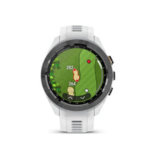 Load image into Gallery viewer, Garmin Approach S70 (42mm) Black Ceramic Bezel with White Silicone Band