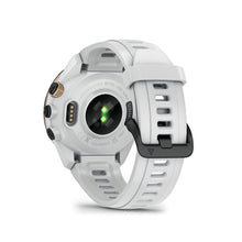 Load image into Gallery viewer, Garmin Approach S70 (42mm) Black Ceramic Bezel with White Silicone Band