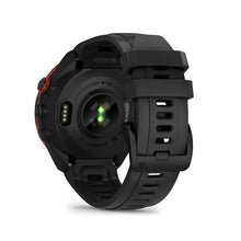 Load image into Gallery viewer, Garmin Approach S70 (47mm) Black Ceramic Bezel with Black Silicone Band