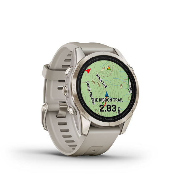 Garmin epix Pro (Gen 2) Sapphire Edition GPS Watch - Soft Gold/Light Sand,  42mm for sale online