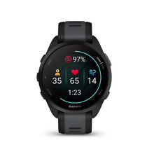 Load image into Gallery viewer, Garmin Forerunner 165 Black / Slate Gray