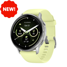 Load image into Gallery viewer, Garmin Venu 4 - 45mm Silver with Citron Silicone band