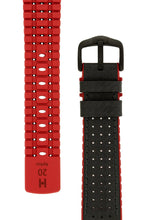 Load image into Gallery viewer, Hirsch AYRTON Carbon Embossed Performance Watch Strap 24mm