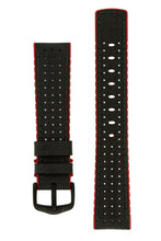 Load image into Gallery viewer, Hirsch AYRTON Carbon Embossed Performance Watch Strap 20mm