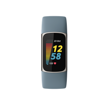 Load image into Gallery viewer, Fitbit Charge 5 Steel Blue Platinum
