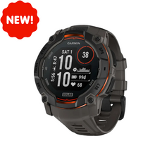 Load image into Gallery viewer, Garmin Instinct 3 SOLAR Black with Charcoal Band - 50mm
