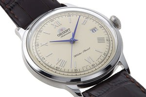 Orient Bambino Mechanical Classic Watch, Leather Strap - 40.5mm (AC00009N)