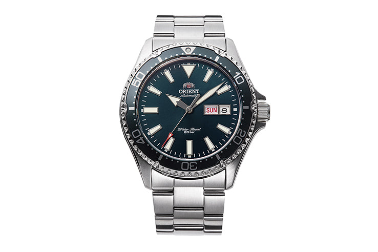 Orient MAKO III KAMASU Mechanical Sports Watch, Metal Strap - 41.8mm (RA-AA0004E)