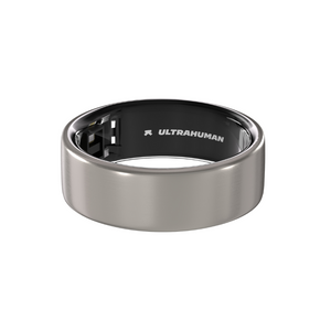 Ultrahuman Ring AIR Raw Titanium