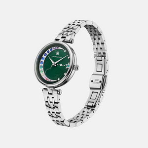 Black By Blue Brave Crescent Moon (32mm) Green Dial 4B11126