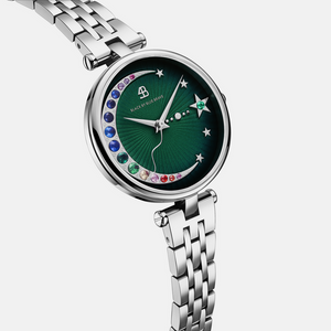 Black By Blue Brave Crescent Moon (32mm) Green Dial 4B11126