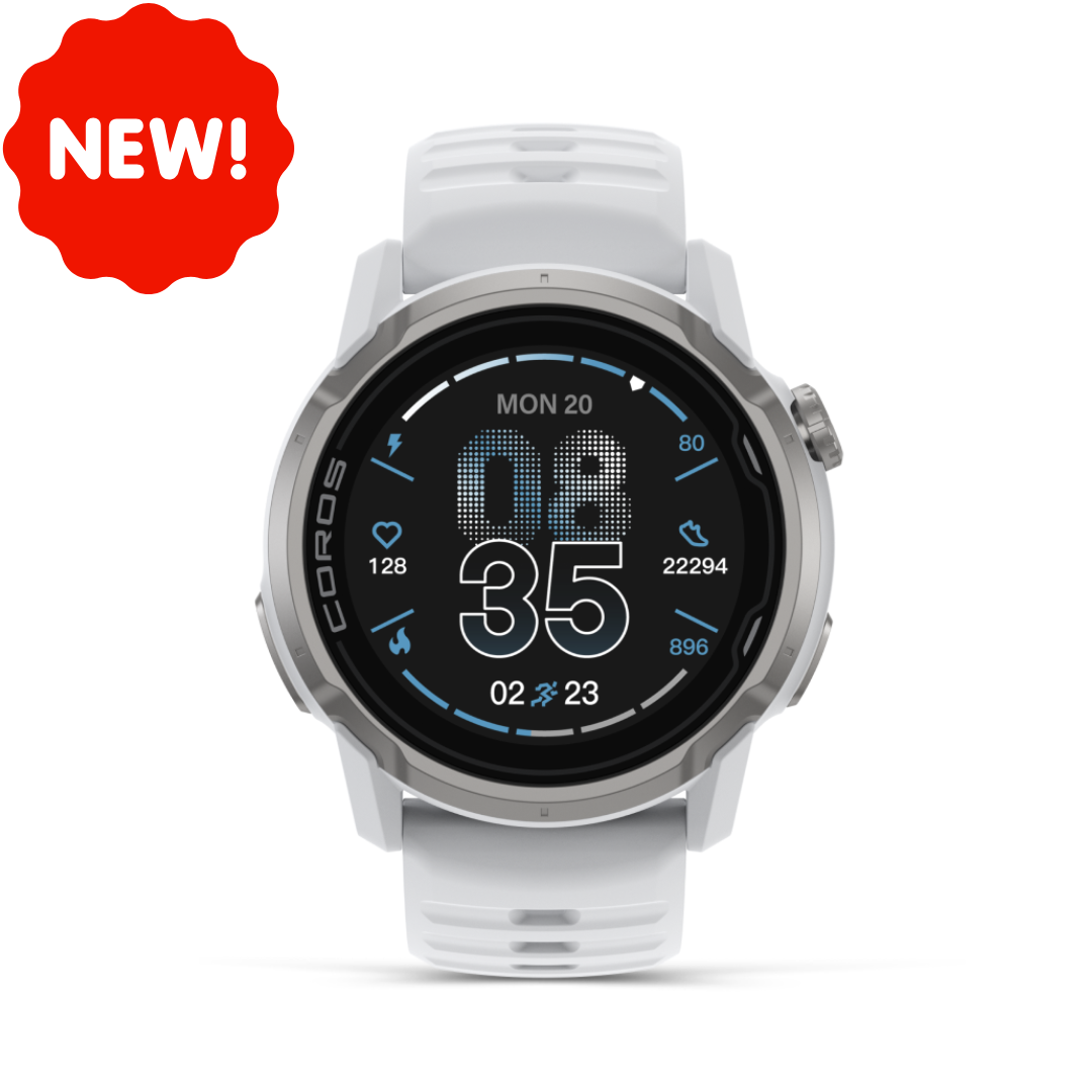 Coros APEX 4 46mm White – Advance Lap Watches