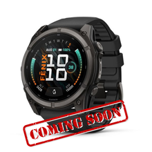 Load image into Gallery viewer, Garmin Fenix 9 – 47 mm Carbon Gray DLC Titanium with Black Silicone Band
