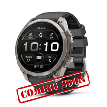 Load image into Gallery viewer, Garmin Fenix 9 Pro – 47 mm Titanium with Graphite/Black Silicone Band
