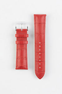 Hirsch DUKE Alligator-Embossed Leather Watch Strap 18mm