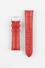 Load image into Gallery viewer, Hirsch DUKE Alligator-Embossed Leather Watch Strap 24mm
