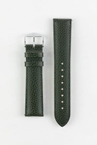 Hirsch KANSAS Buffalo-Embossed Calf Leather Watch Strap 22mm