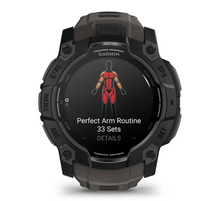 Load image into Gallery viewer, Garmin Instinct 3 AMOLED Black with Charcoal Band - 50mm
